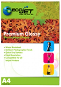 Ecojet Glossy Double Sides 220 แกรม (แพ็ค 20 แผ่น) 